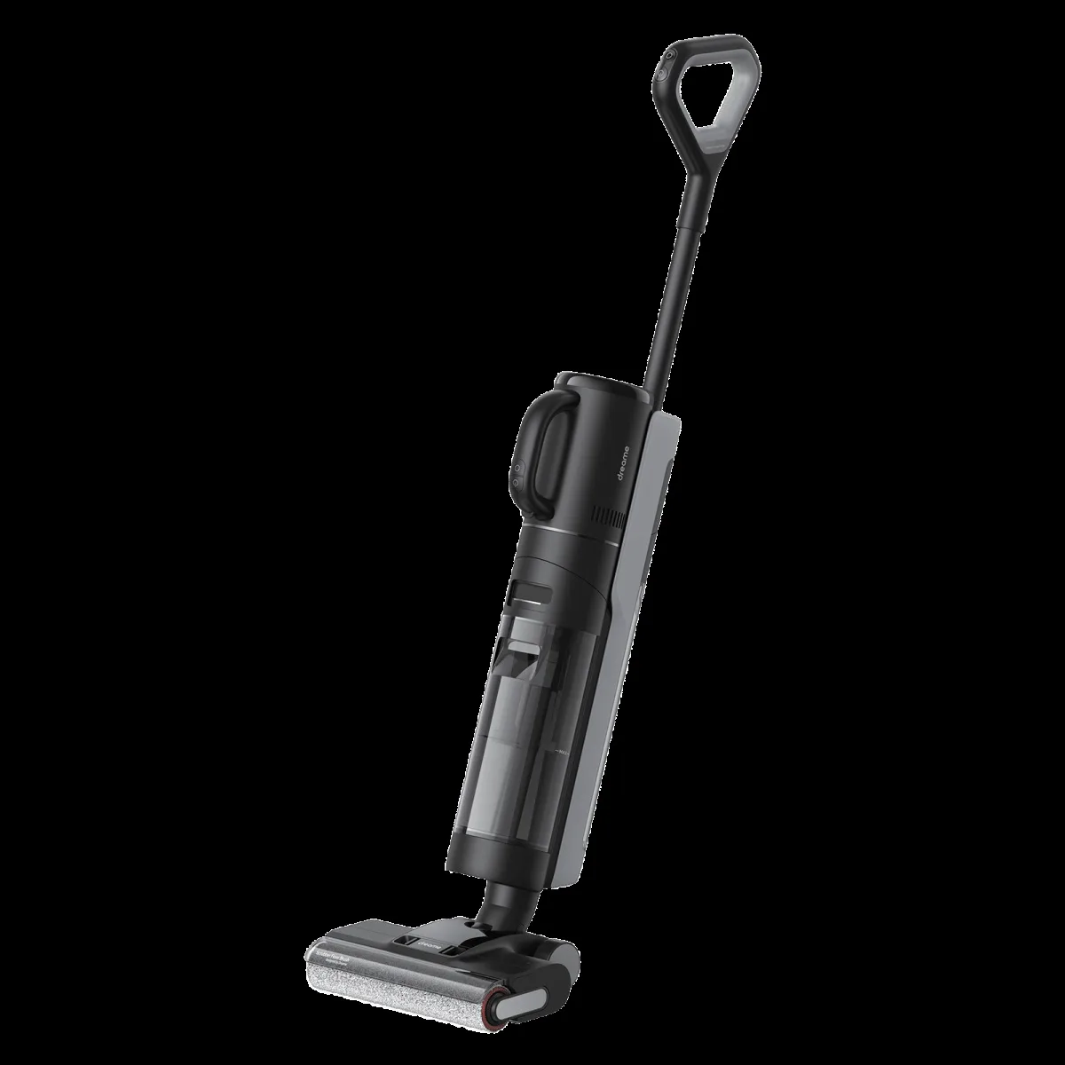 DREAME H12 Dual 300W Cordless Wet & Dry Vacuum Cleaner with 4-in-1 Combination Cleaning (LED Display, Black)