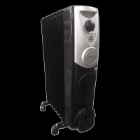 USHA 4209 F 2400W PTC Oil Filled Radiator Room Heater with Rust Protection (Adjustable Thermostat