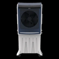 Symphony Silenzo 120i 120 Litres Desert Air Cooler with CFD Technology (Inverter Compatible, Grey & Blue)