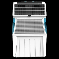 Symphony Touch 115 Litres Desert Air Cooler with CFD Technology (Inverter Compatible, White)
