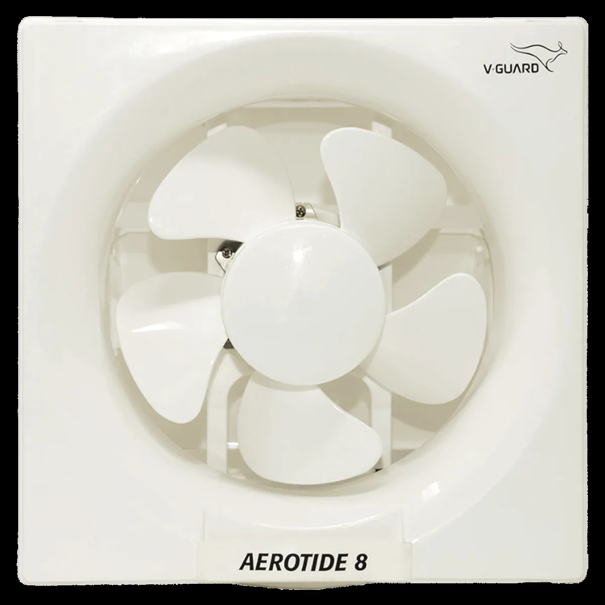 V-GUARD Aerotide 8 Inch 200mm Exhaust Fan (Powerful Copper Motor, White)