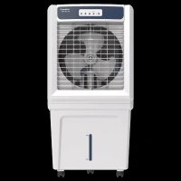 Crompton Aura 110 Litres Desert Air Cooler with Everlast Pump (Auto Swing Louvers, White & Indian Ink)
