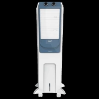 Livpure Magnakool 28 Litres Tower Air Cooler with Thermal Overload Protection (Anti Bacterial Honeycomb Pad, White & Blue)