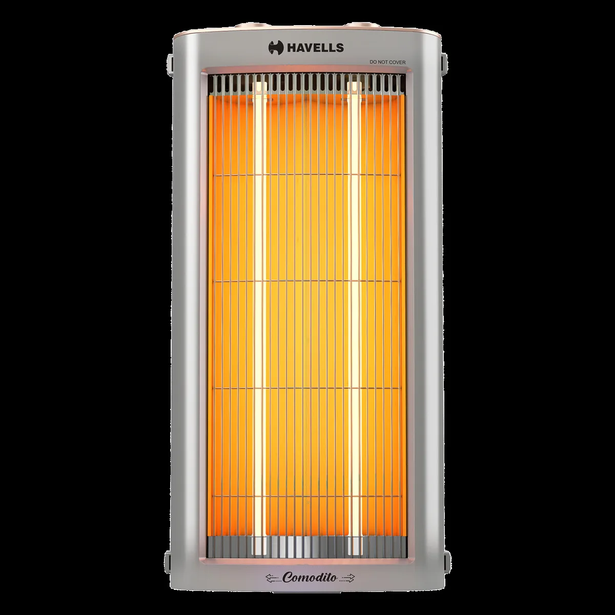 HAVELLS Comodito 900W Carbon Room Heater with Tip Over Safety Switch (Customizable Sleep Timer, Grey)