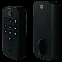 Yale Smart Lock For Private Space (LED Indication, YTYE BL, Black)