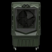 Symphony Air Force 120 Litres Desert Air Cooler with Xtra Power Jet Fan (Inverter Compatible, Militry Green)