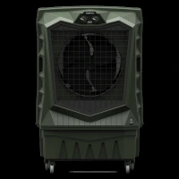 Symphony Air Force 100 Litres Desert Air Cooler with Xtra Power Jet Fan (Inverter Compatible, Militry Green)