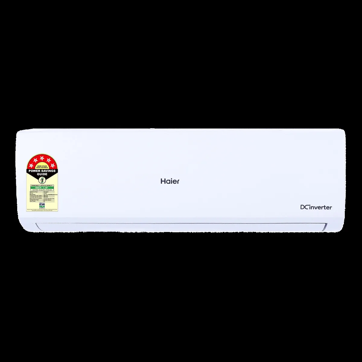 Haier Clean Cool 7 in 1 Convertible 1.5 Ton 5 Star Inverter Split AC with Anti Bacterial Filter (Copper Condenser, HSU18C-PNW5BN-INV)