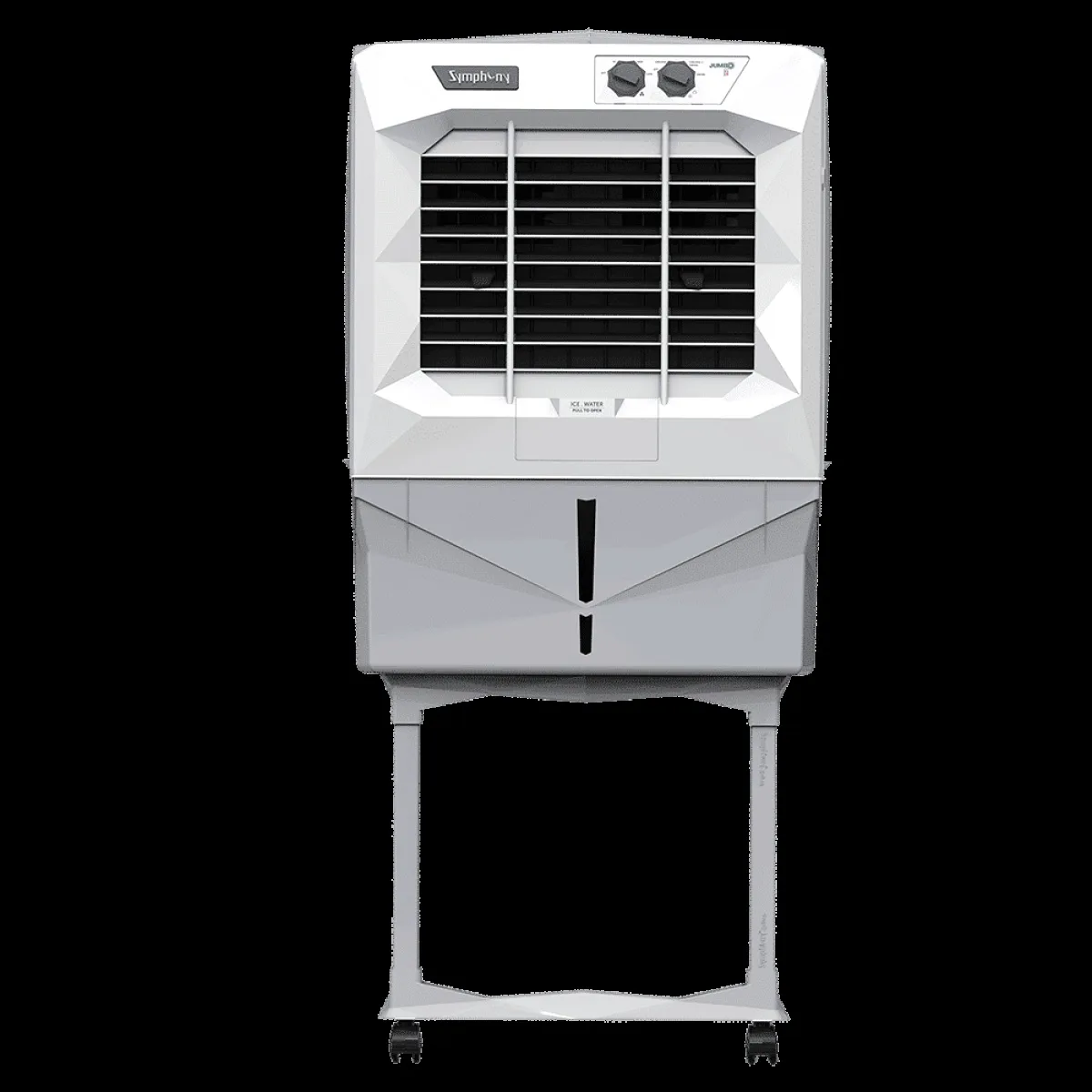 Symphony Jumbo 45DB 41 Litres Desert Air Cooler with Auto Louver Movement (Ice Chamber, White)