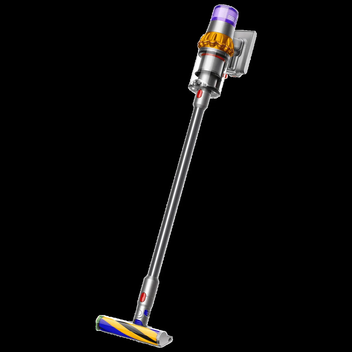 dyson V15 Detect 240W Cordless Dry Vacuum Cleaner with Anti-tangle Technology (LCD Screen, Yellow & Nickel)
