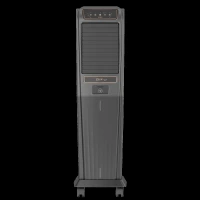 HAVELLS Zurii 60 Litres Tower Air Cooler with Dust Filter Net (Low Water Alarm, Black & Grey)