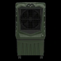 Symphony Air Force 60 Litres Desert Air Cooler with Auto Louver Movement (Inverter Compatible, Militry Green)