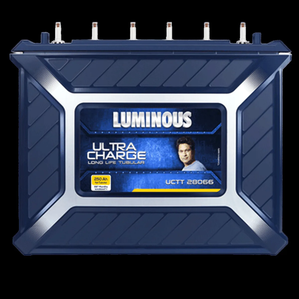 LUMINOUS UCTT 28066 250 Ah Battery (Tubular Technology, Blue)