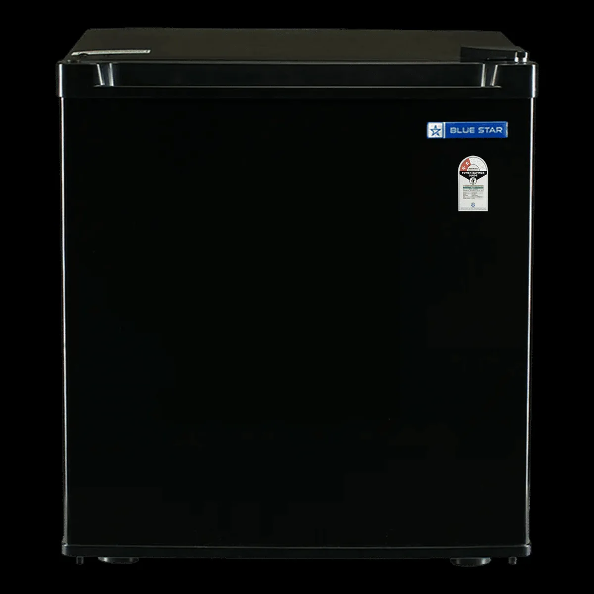 Blue Star Mini Bar 47 Litres 2 Star Direct Cool Single Door Refrigerator with Temperature Control Dial (MR60-GB, Black)