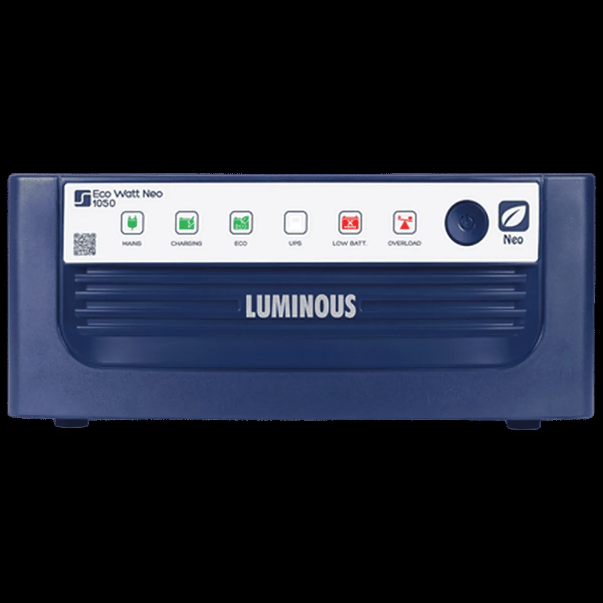 LUMINOUS Eco Watt Neo 1050 17 Amps Inverter (LED indications, F04110515151, Blue)