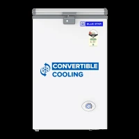 Blue Star N Series 63 Litres 1 Star Direct Cool Single Door Deep Freezer with Quadracool Technology (HT1-N75, White)
