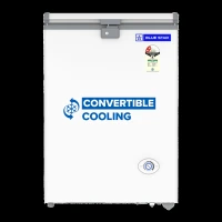 Blue Star N Series 99 Litres 2 Star Direct Cool Single Door Deep Freezer with Quadracool Technology (HT2-N130, White)