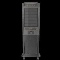 Havells Zurii 40 Litres Tower Air Cooler with Dust Filter Net (Low Water Alarm, Black & Grey)