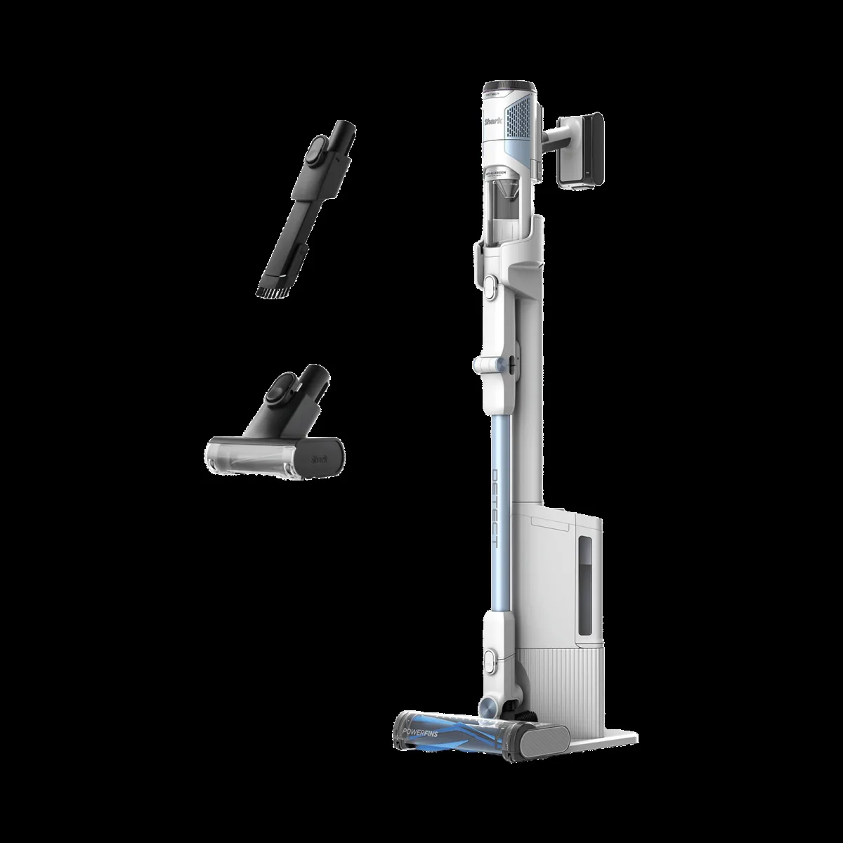Shark Kion AED 240W Cordless Dry Vacuum Cleaner with Auto-Empty Base (Flex Wand, Cloudy Blue)