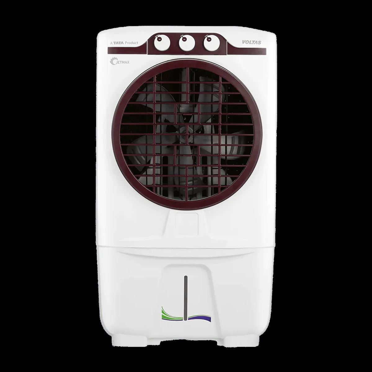 VOLTAS JetMax 90 Litres Desert Air Cooler with Smart Humidity Control (Dust Filter, White)