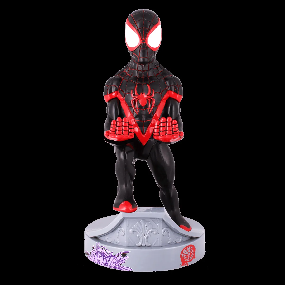 Cable Guys Miles Morales Gaming Accessory For Gaming Controllers and Mobile Phones (PC00002991, Black)
