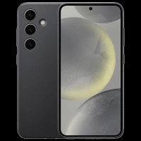 SAMSUNG Vegan Leather Back Cover for SAMSUNG Galaxy S24 (Gentle Inner Lining, Black)