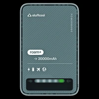 stuffcool Roam Plus 20000 mAh 22.5W Fast Charging Power Bank (1 Type A Port, 1 Type C Port, LED Indicator, White)