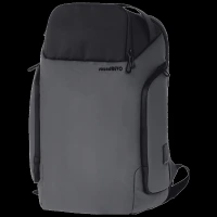 SoundRevo 21 Litres Polyester Backpack ( Water Resistant, SRSC21GBKA0165, Grey )