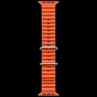 Muvtech Active Silicon Strap for Apple iWatch (42mm / 44mm / 45mm / 49mm) (Orange)