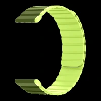 GRIPP Dual Reverser Silicon Magnetic Strap for Apple Watch Ultra 2, WatchUltra, Watch Series SE, 4, 5, 6, 7, 8, 9 & 10 (44mm / 45mm / 46mm / 49mm) (Lightweight, Military Parrot Green)