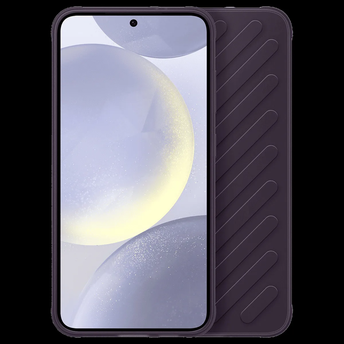 SAMSUNG Shield Polycarbonate Back Cover for SAMSUNG Galaxy S24 (Durable and Modern, Dark Violet)