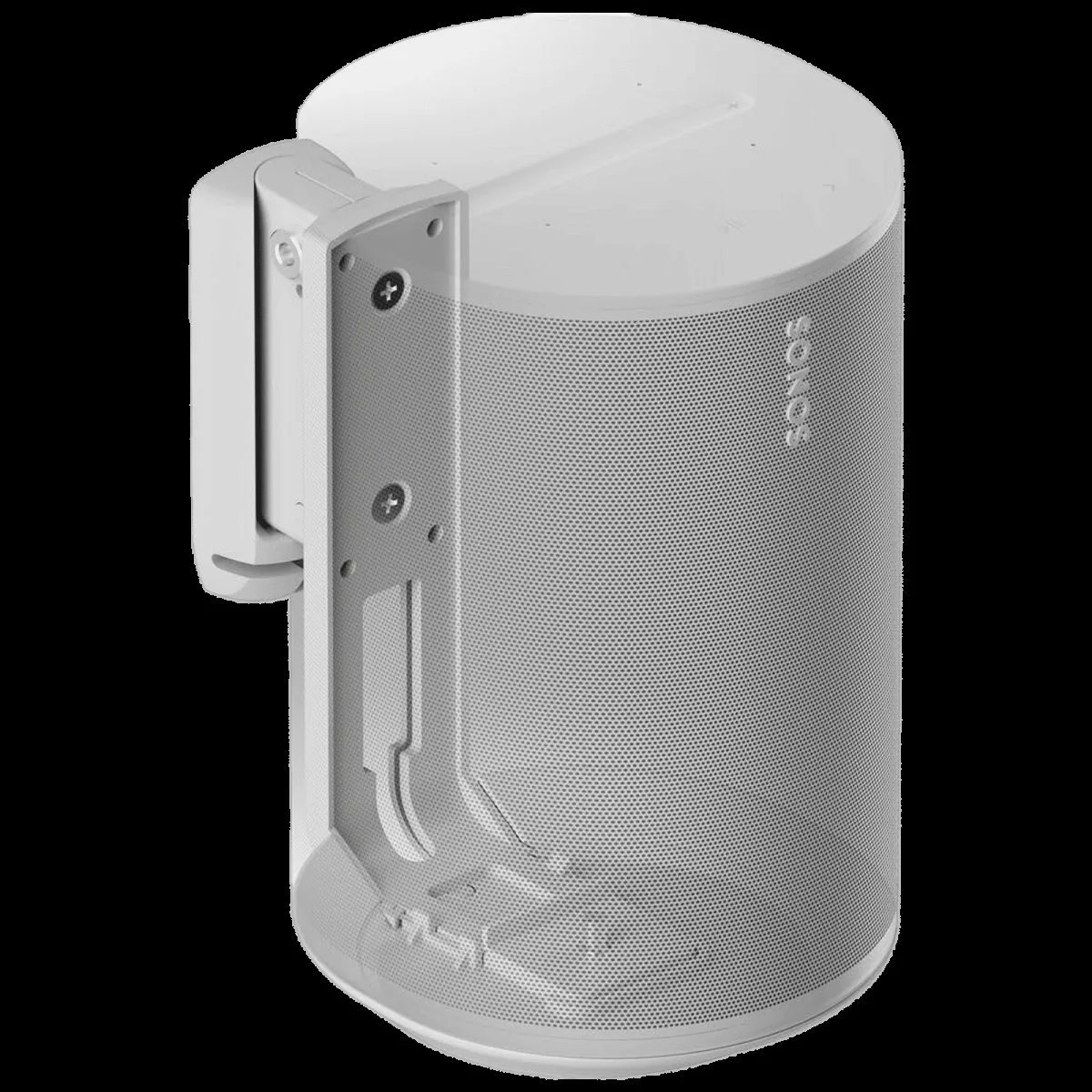 FLEXSON Wall Mount (Unique Tilting Mechanism, FLXERA100WMWHT, White)