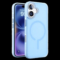 GRIPP Slimfit TPU Back Cover for Apple iPhone 16 Plus (MagSafe Charging Support, Blue)