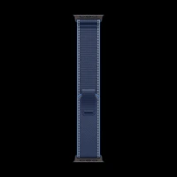 Apple Polyester, Spandex, Nylon & Black Titanium Trail Loop for Apple (44mm / 45mm / 46mm / 49mm, M/L) (Ultra-Thin, Blue & Bright)