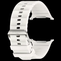SAMSUNG ET-SBL70MWEGIN HNBR, Nylon, Titanium, SUS Peak Form Band for SAMSUNG Galaxy Watch Ultra (Lugless Design, White Sand)