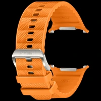 SAMSUNG ET-SBL70MOEGIN HNBR, Nylon, Titanium, SUS Peak Form Band for SAMSUNG Galaxy Watch Ultra (Lugless Design, Orange)