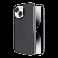 GRIPP Combat Hard TPU & Polycarbonate Back Cover for Apple iPhone 15 (Anti Bacterial Technology, Smoke)