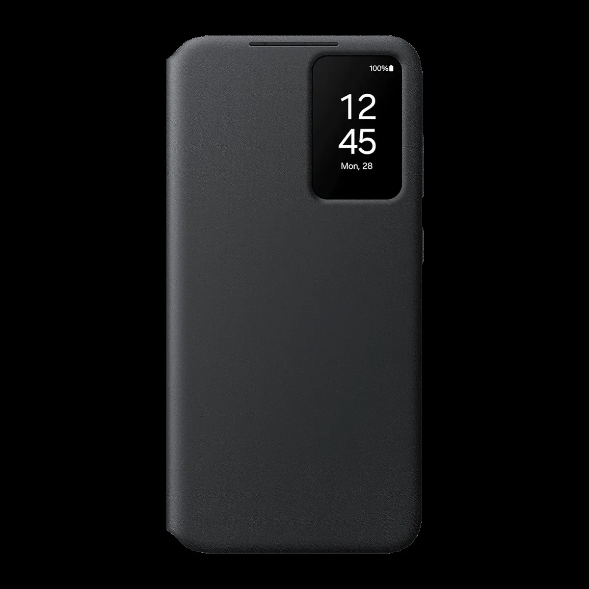 SAMSUNG Flip Cover for SAMSUNG Galaxy S24 (Handy Hidden Pocket, Black)