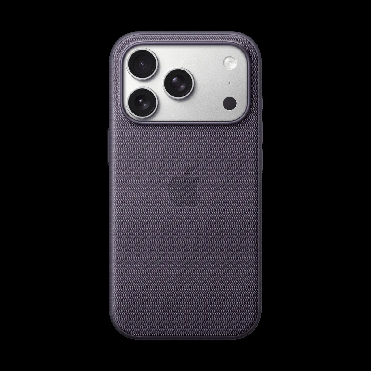 Apple TechWoven TPU & Recycled Polyester Back Cover for Apple iPhone 17 Pro (MagSafe Compatible, Purple)
