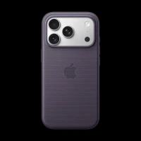 Apple TechWoven TPU & Recycled Polyester Back Cover for Apple iPhone 17 Pro (MagSafe Compatible, Purple)