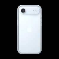 Apple Bumper Polycarbonate Back Cover for iPhone Air (Lightweight, Light Blue)