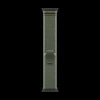 Apple Polyester, Spandex, Nylon & Black Titanium Trail Loop for Apple (44mm / 45mm / 46mm / 49mm, M/L) (Ultra-Thin, Green & Neon)