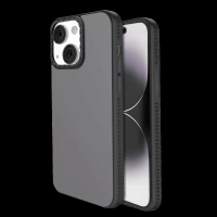 GRIPP Alpine Rubber Back Cover for Apple iPhone 15 (Scratch Protection, Black)