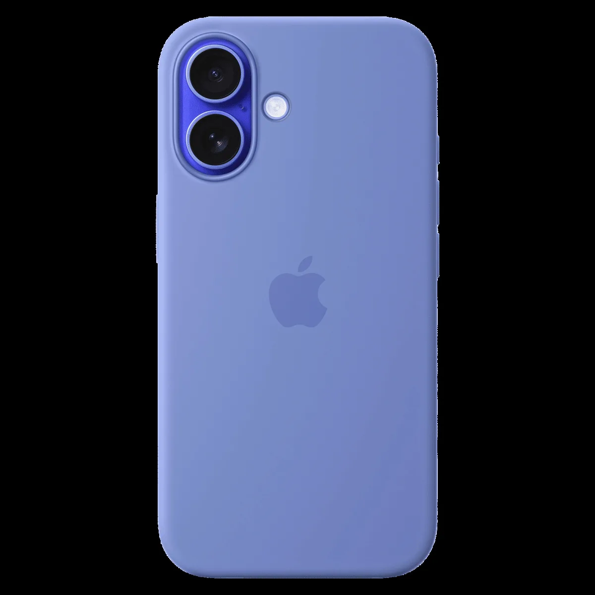 Apple Soft Silicone Back Cover Apple iPhone 16 (MagSafe Charging Support, Periwinkle)