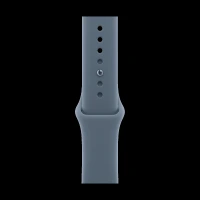 Apple Fluoroelastomer Sport Band for Apple Watch (44mm / 45mm / 46mm / 49mm, S/M) (Durable & Strong, Anchor Blue)