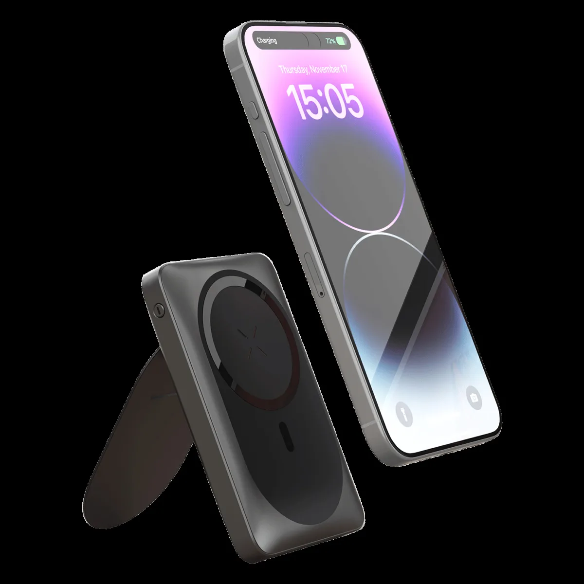 urbn UPR104 10000 mAh 20W Fast Charging Power Bank (1 Type A Port, 1 Type C Port & 1 Lightning Port, Multi Layer Circuit Protection, Black)