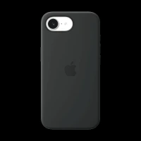 Apple Soft Silicone Back Cover for Apple iPhone 17e (MagSafe Compatible, Black)