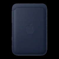 Apple FineWoven Wallet for Apple iPhone 16, 16 Plus, 16 Pro, 16 Pro Max, 15, 15 Plus, 15 Pro, 15 Pro Max, 14, 14 Plus, 14 Pro, 14 Pro Max, 13 Mini, 13, 13 Pro, 13 Pro Max, 12 Mini, 12, 12 Pro, 12 Pro Max (MagSafe Compatible, Deep Blue)
