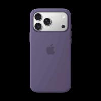Apple Soft Silicone Back Cover for Apple iPhone 17 Pro Max (MagSafe Compatible, Purple Fog)