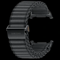 SAMSUNG ET-SVL70MBEGIN Nylon, Titanium, SUS Trail Band for SAMSUNG Galaxy Watch Ultra (Lugless Design, Dark Gray)